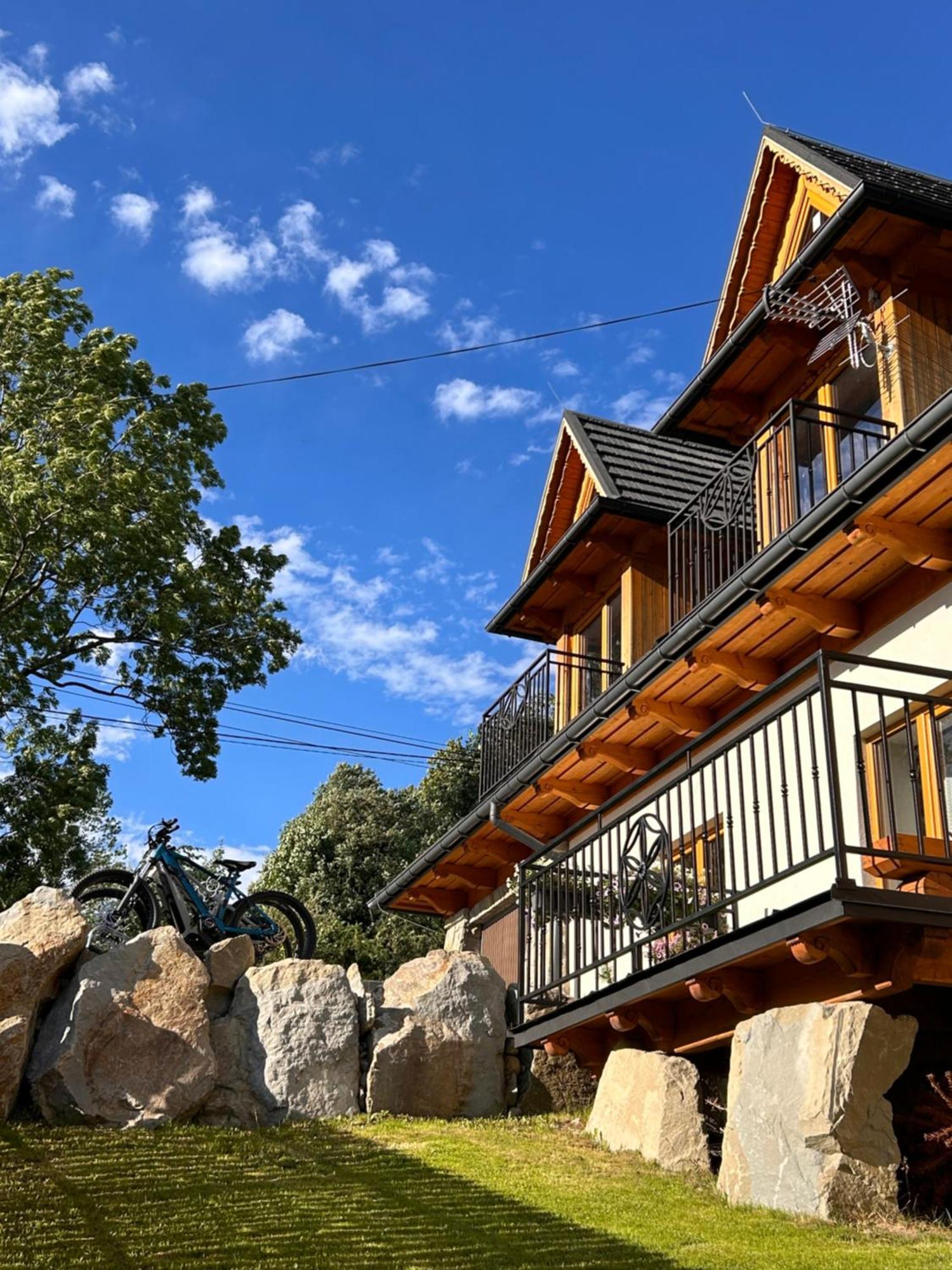Apartamenty Willa Olsza Wood House & Mountain View & Sauna Zakopane Exterior foto